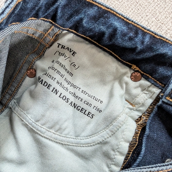 🪞▪️Trave Lawson slim full length jeans size 25 - Picture 9 of 13